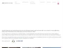 Tablet Screenshot of northflying.com